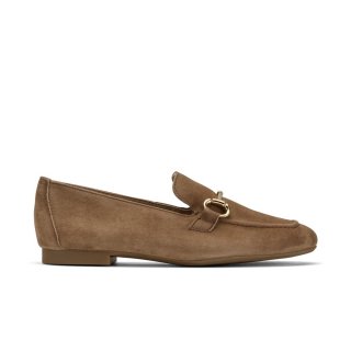 Paul Green Women's Daphne Flat Nut Suede