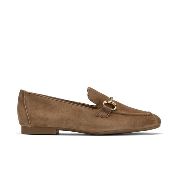 Paul Green Women's Daphne Flat Nut Suede