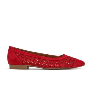 Paul Green Women's Deanna Flat Chili Suede