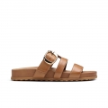 Paul Green Women's Diego Slide Sahara Soft Leather
