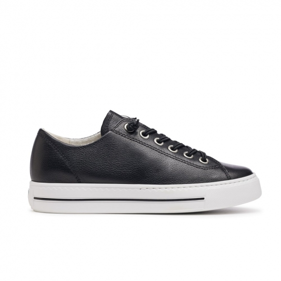 Paul Green Women's Hadley Sneaker Black Leather