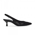 Paul Green Women's Derby Sling Black Suede