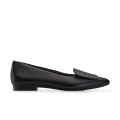 Paul Green Women's Teddy Flat Black Leather Paul Green Women's Teddy Flat Black Leather