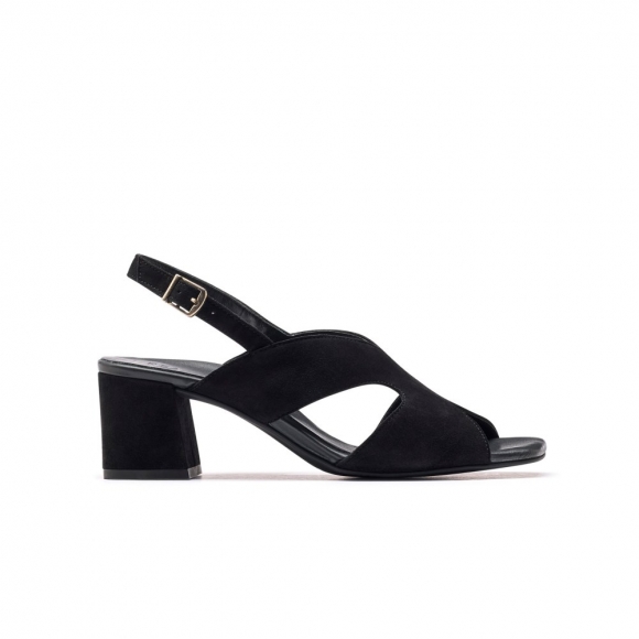 Paul Green Women's Verona Slingback Heel black suede