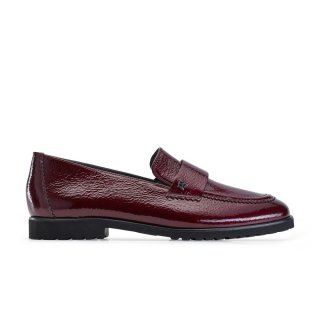 Paul Green Women's Wheaton Flat Wine Soft Patent