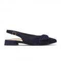 Paul Green Women's Daniela Sandal Blue Suede