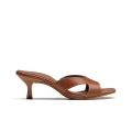 Paul Green Women's Dazzle Heel Cognac Leather