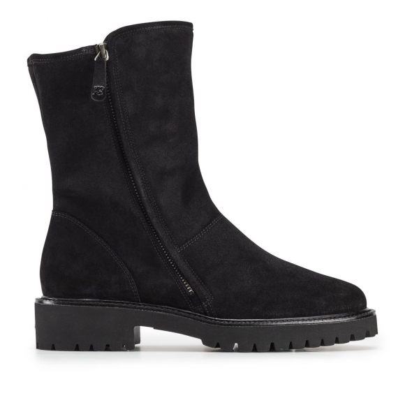 Paul Green Women's Chay Boot Black Soft Suede