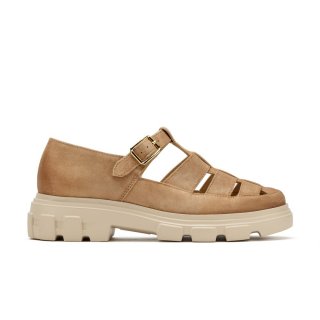 Paul Green Women's Drea Loafer Dakar Natural Suede