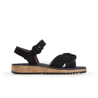 Paul Green Women's Trento Sandal Black Suede