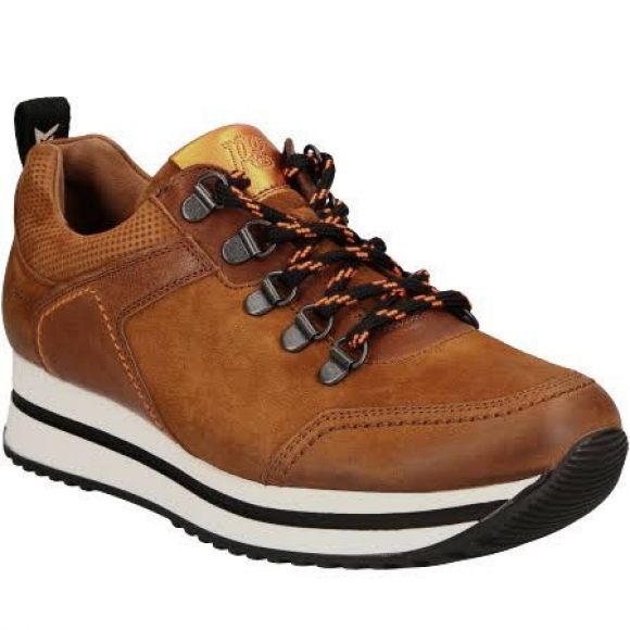 New Arrivals Paul Green Women's Nubuck/MetalCognac/Orange Sneakers in Brown