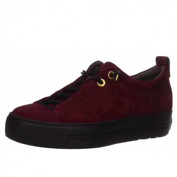 New Arrivals Paul Green women's lace-ups in red