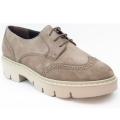 New Arrivals Paul Green Women's Suede Fango Elegant Lace-up Shoes in 2 Fango