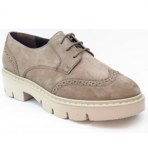 New Arrivals Paul Green Women's Suede Fango Elegant Lace-up Shoes in 2 Fango