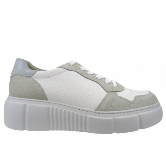 New Arrivals Paul Green Women's Milk White Low-Top Sneakers