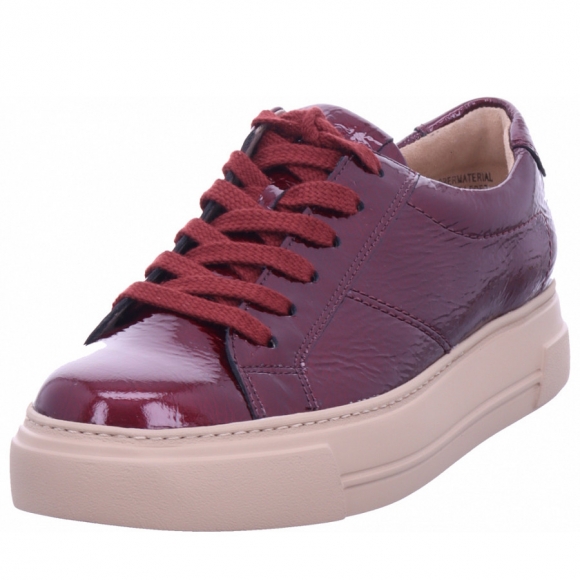 New Arrivals Paul Green Women's Low-Top Shoe in Burgundy