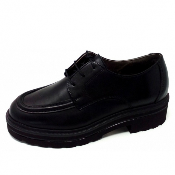 New Arrivals Paul Green Women's Classic Calf Black Lace-up Shoes