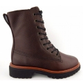 New Arrivals Paul Green Women's Grained Calf Ankle Boots In 04 Brown