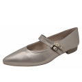 New Arrivals Paul Green Women's Mary Jane Ballerinas in Shell Metallic