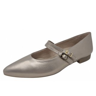 New Arrivals Paul Green Women's Mary Jane Ballerinas in Shell Metallic