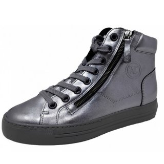 New Arrivals Paul Green Women's High Sneakers In Clay Metallic