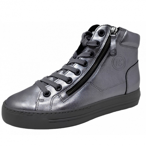 New Arrivals Paul Green Women's High Sneakers In Clay Metallic