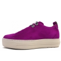 New Arrivals Paul Green women's sporty lace-ups in rasberry