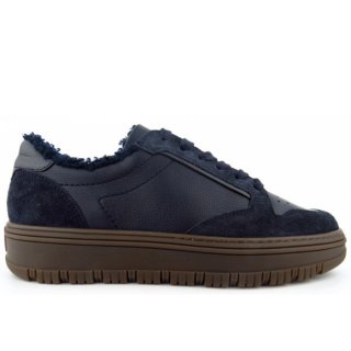 New Arrivals Paul Green Women's Nubuck Calf Space Sporty Lace-Up Shoes in Blue