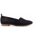 New Arrivals Paul Green Women's Velvet Goat LeatherBlack Slippers