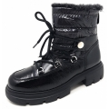 New Arrivals Paul Green women's lace-up boots in Cosmos Black