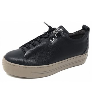 New Arrivals Paul Green women's sporty lace-ups in black fango