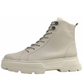 New Arrivals Paul Green Women's Lace-Up Boots In Biscuit 048