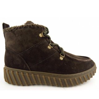 New Arrivals Paul Green Women's Velor Mocha Boots In Brown
