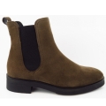New Arrivals Paul Green Women's Soft Nubuck Earth Chelsea Boot In 3 Brown