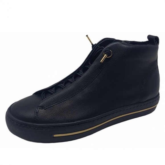 New Arrivals Paul Green Women's High-Top Sneakers In Black