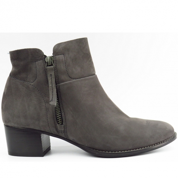 New Arrivals Paul Green Women's Ryal Nubuck Iron Ankle Boots In Iron