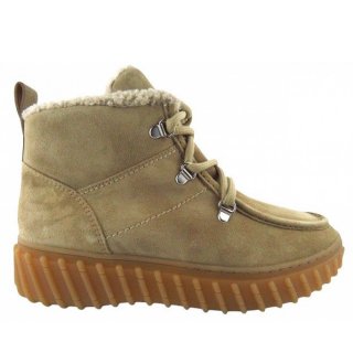 New Arrivals Paul Green Women's Soft Suede Grain Boots in Beige