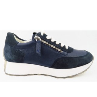New Arrivals Paul Green Women's Nubuck Soft Space Sneaker In 8 Blue