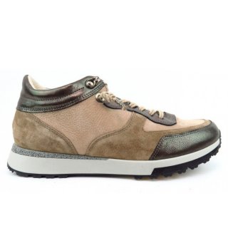 New Arrivals Paul Green Women's Steel Antelope Sneaker High In 4 Beige