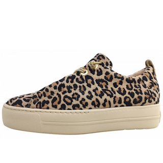 New Arrivals Paul Green Women's Sporty Lace-Up Shoes in 047 Leopardino/Desert