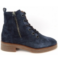 New Arrivals Paul Green Women's Soft Suede Space Ankle Boots In Blue