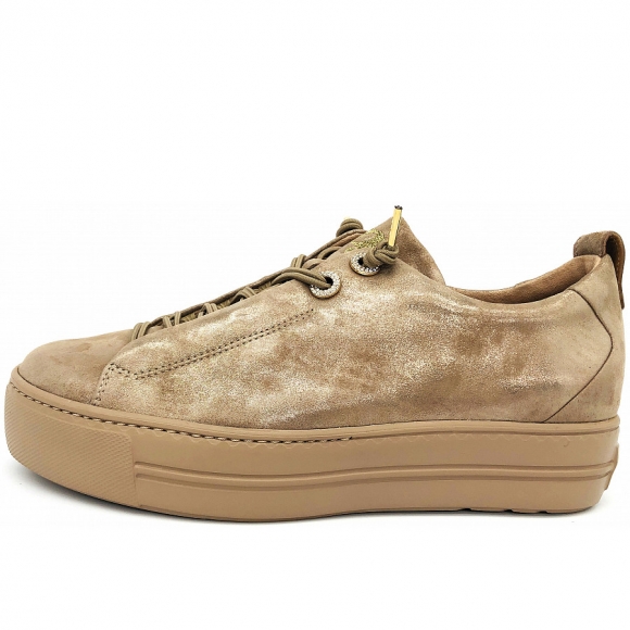 New Arrivals Paul Green Women's 5417 Lace Up Shoes In Beige