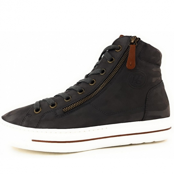 New Arrivals Paul Green women's lace-up ankle boots in 019 iron grey