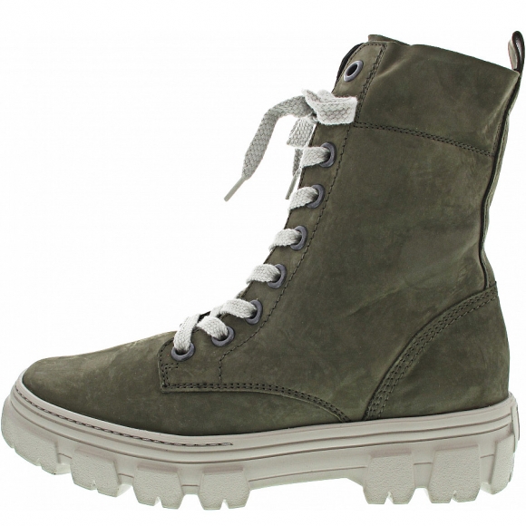 New Arrivals Paul Green women's lace-up boots in olive