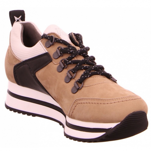 New Arrivals Paul Green Women's 4879 Sneaker Low In Light Brown/Black