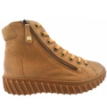 New Arrivals Paul Green Women's Grained Nubuck Tan Ankle Boots In 07 Medium Brown