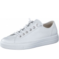 New Arrivals Paul Green women's lace-ups in white silver