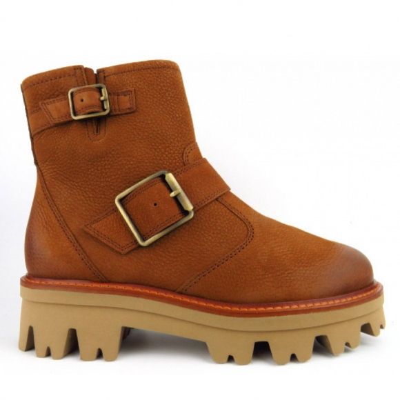 New Arrivals Paul Green Women's Grainde Nubuck Boots In Medium Brown