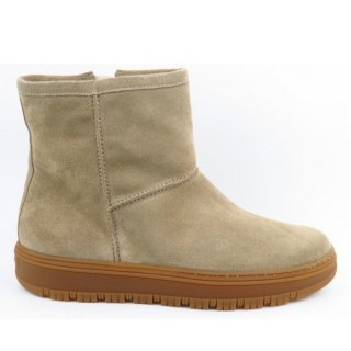 New Arrivals Paul Green Women's Soft Suede Grain Boots in Beige