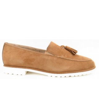 New Arrivals Paul Green Women's Soft Sisal Slippers in Medium Brown